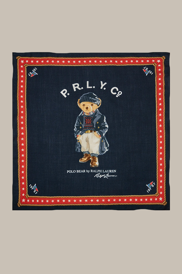 ΦΟΥΛΑΡΙ ΛΑΙΜΟΥ POLO RALPH LAUREN - 410 CRUISE NAVY / NAVY